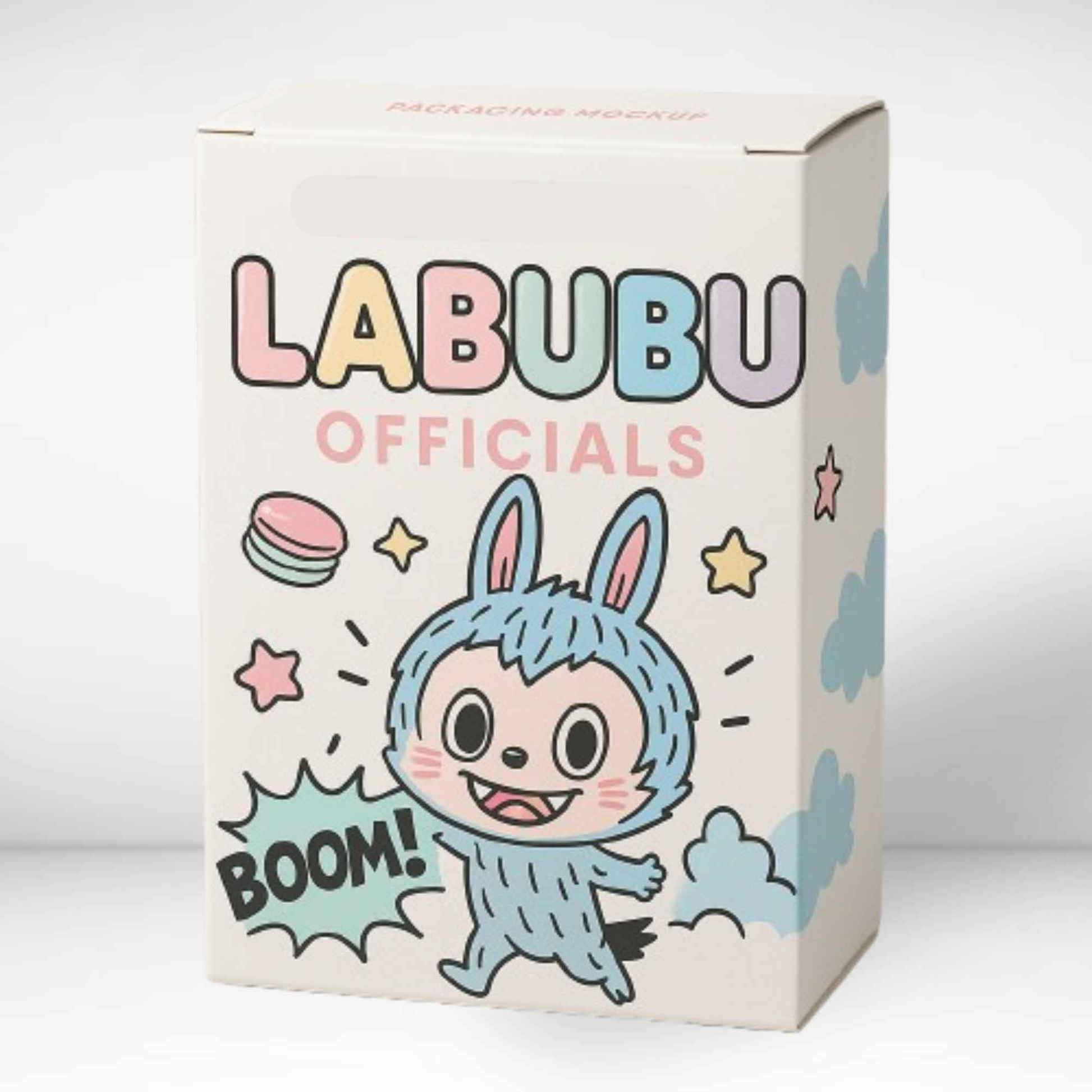 🎀 Pendentif Kawaii Labubu – Monstre Macaron en Boîte Surprise