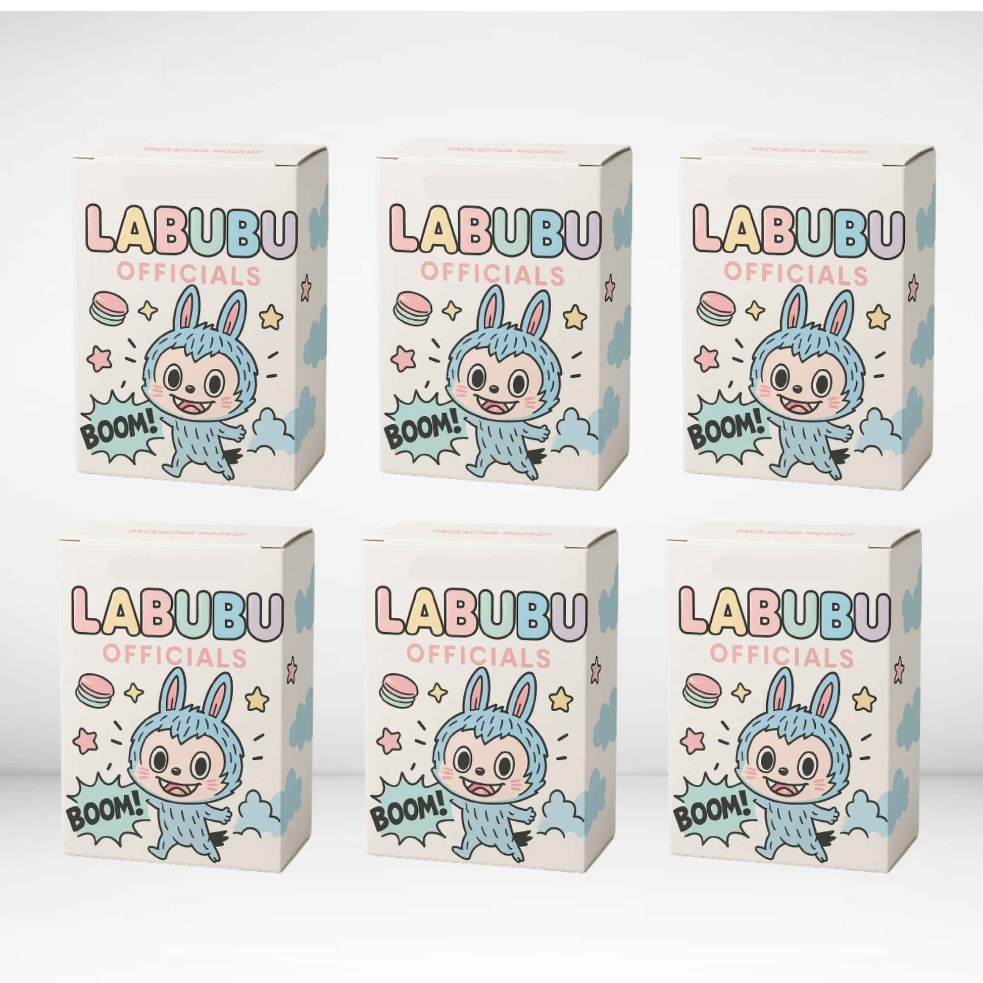 🎀 Pendentif Kawaii Labubu – Monstre Macaron en Boîte Surprise
