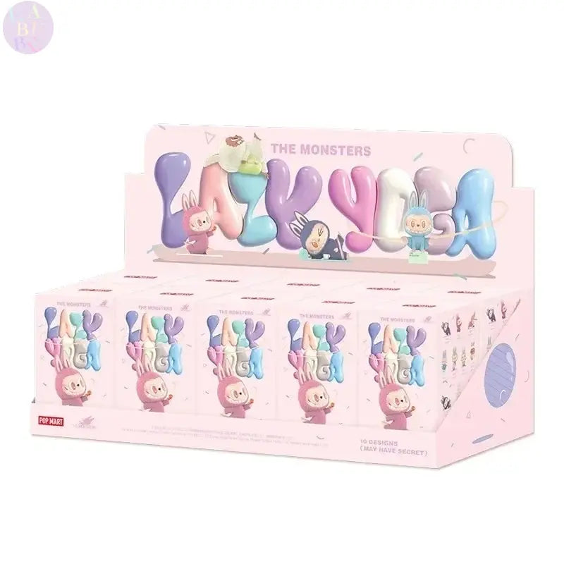 🌿 Figurine Kawaii LABUBU – Série Lazy Yoga SiriuS