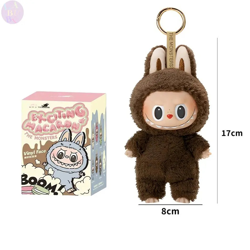 🍭 Figurine Labubu Monstre Macaron – Décoration Kawaii 15 cm en PVC | Objet de Collection Pop Culture SiriuS