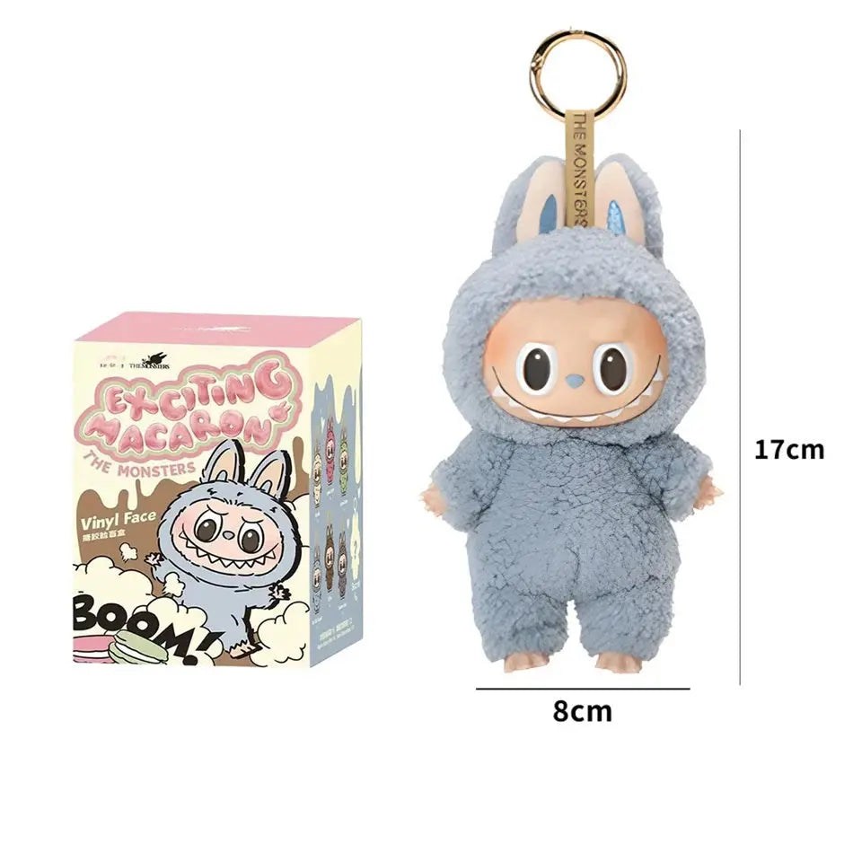 🍭 Figurine Labubu Monstre Macaron – Décoration Kawaii 15 cm en PVC | Objet de Collection Pop Culture SiriuS