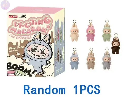 🍭 Figurine Labubu Monstre Macaron – Décoration Kawaii 15 cm en PVC | Objet de Collection Pop Culture SiriuS