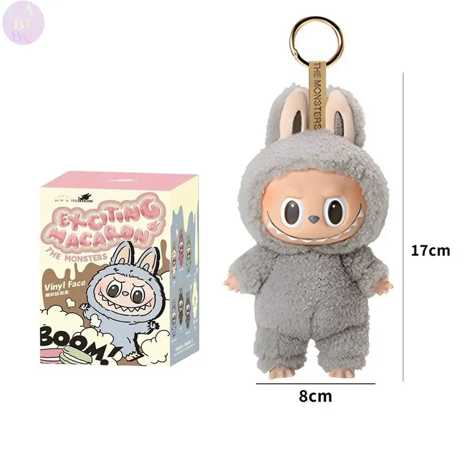 🍭 Figurine Labubu Monstre Macaron – Décoration Kawaii 15 cm en PVC | Objet de Collection Pop Culture SiriuS