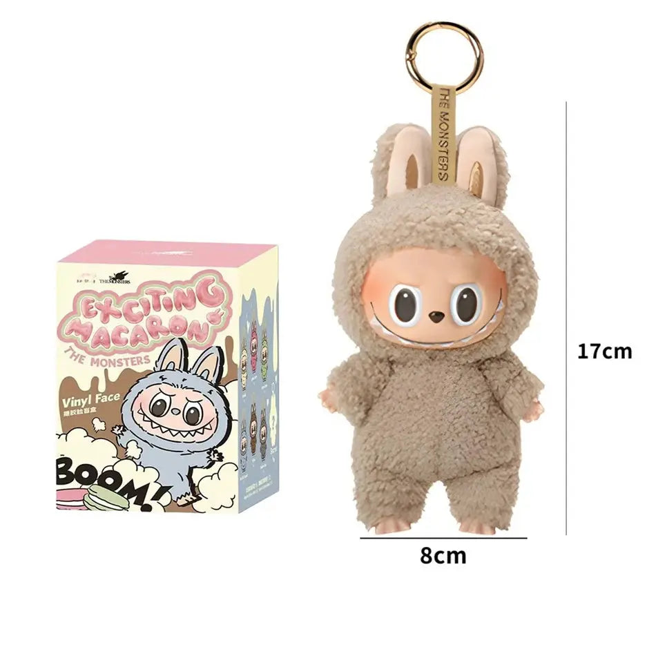🍭 Figurine Labubu Monstre Macaron – Décoration Kawaii 15 cm en PVC | Objet de Collection Pop Culture SiriuS