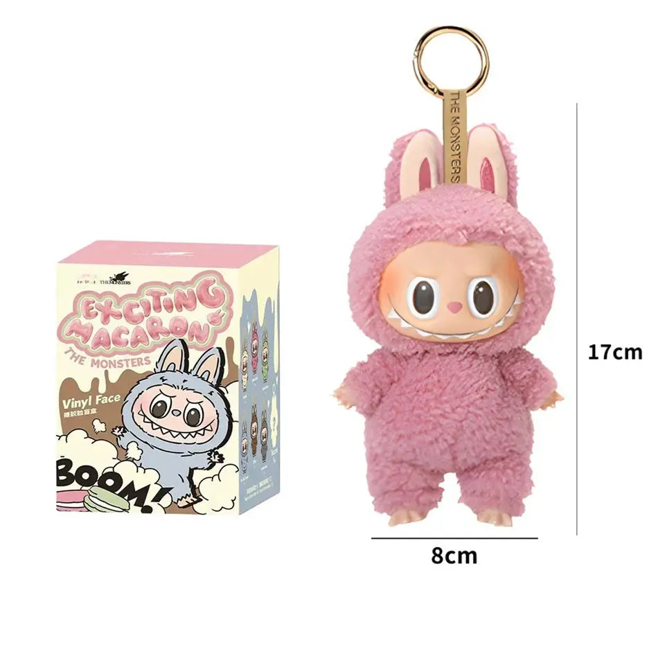 🍭 Figurine Labubu Monstre Macaron – Décoration Kawaii 15 cm en PVC | Objet de Collection Pop Culture SiriuS