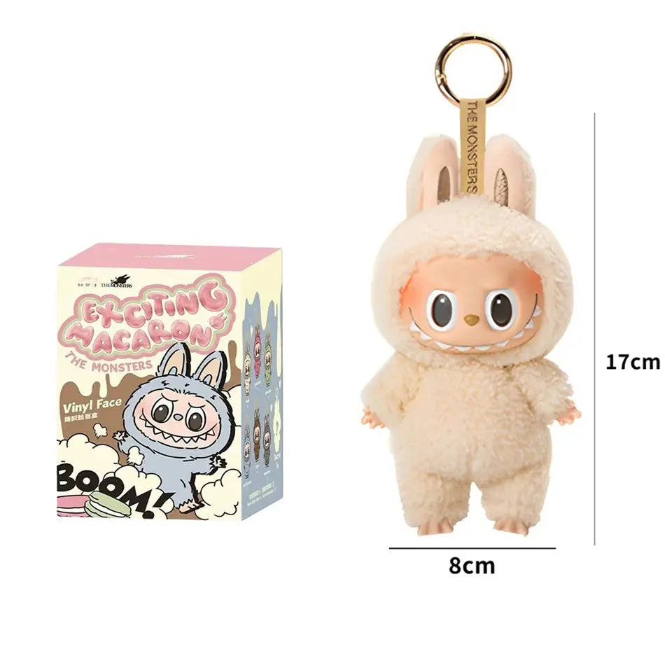 🍭 Figurine Labubu Monstre Macaron – Décoration Kawaii 15 cm en PVC | Objet de Collection Pop Culture SiriuS