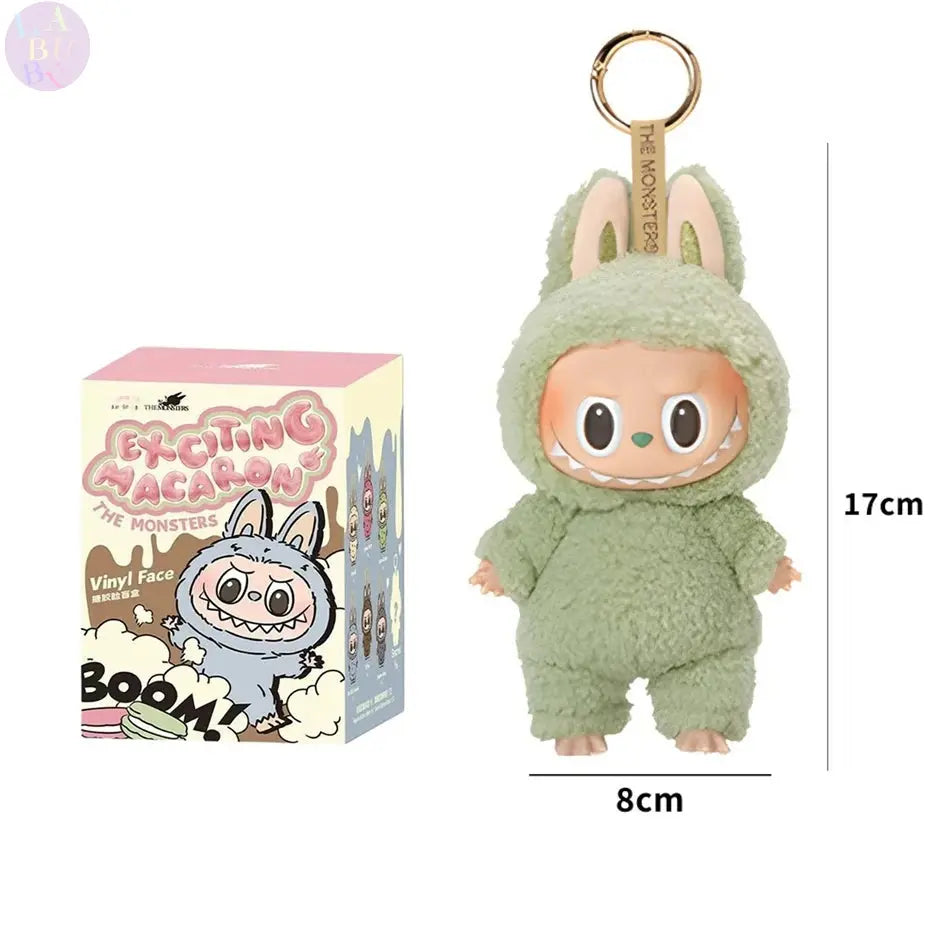 🍭 Figurine Labubu Monstre Macaron – Décoration Kawaii 15 cm en PVC | Objet de Collection Pop Culture SiriuS