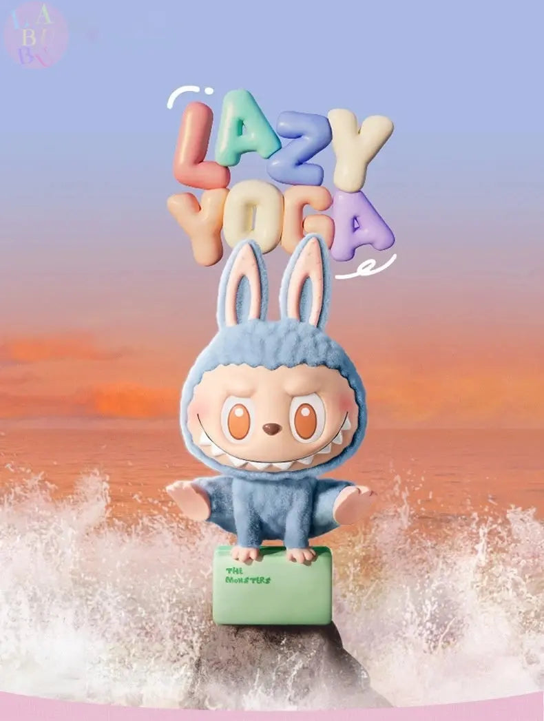 Figurines Labubu de Yoga Paresseux - Modèles Collectibles SiriuS