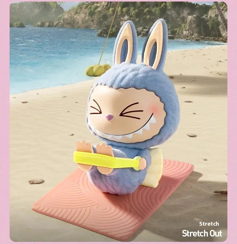 Figurines Labubu de Yoga Paresseux - Modèles Collectibles SiriuS