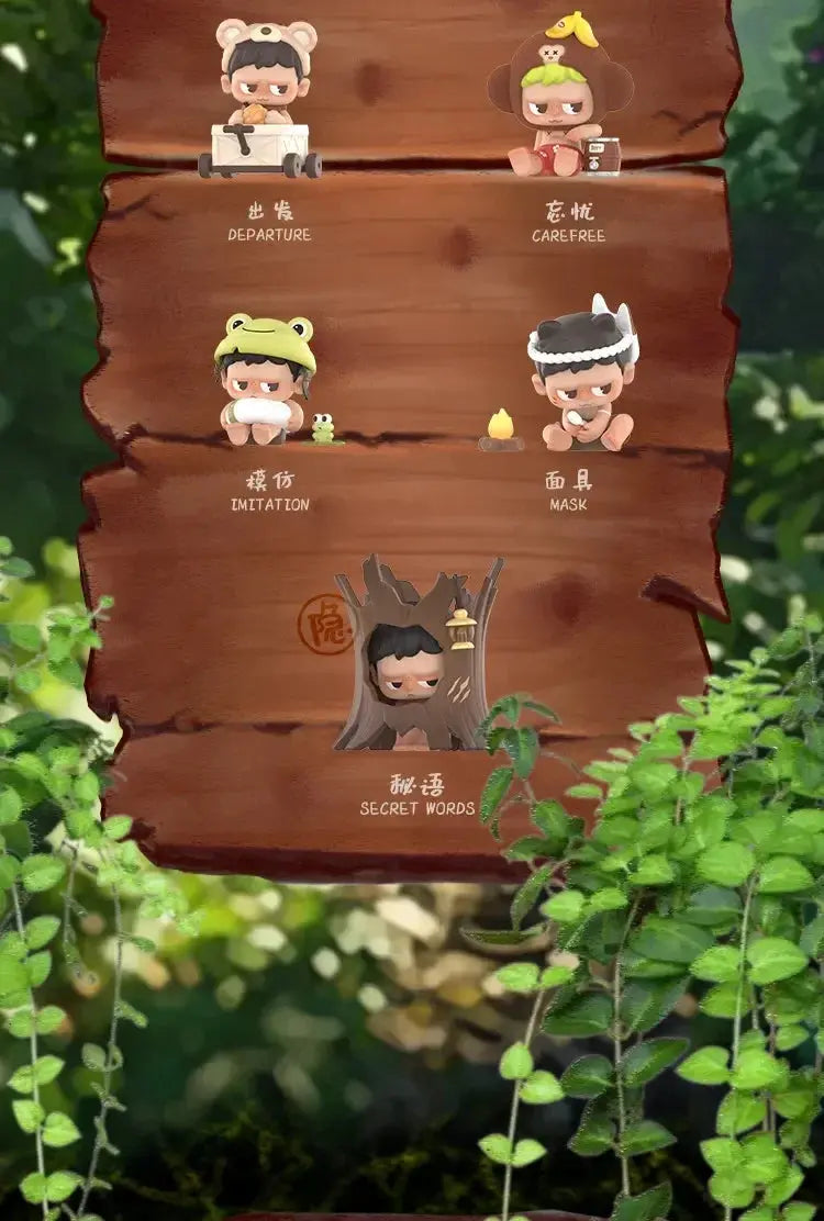 JABUBU – Figurine Camping Kawaii en boîte mystère SiriuS