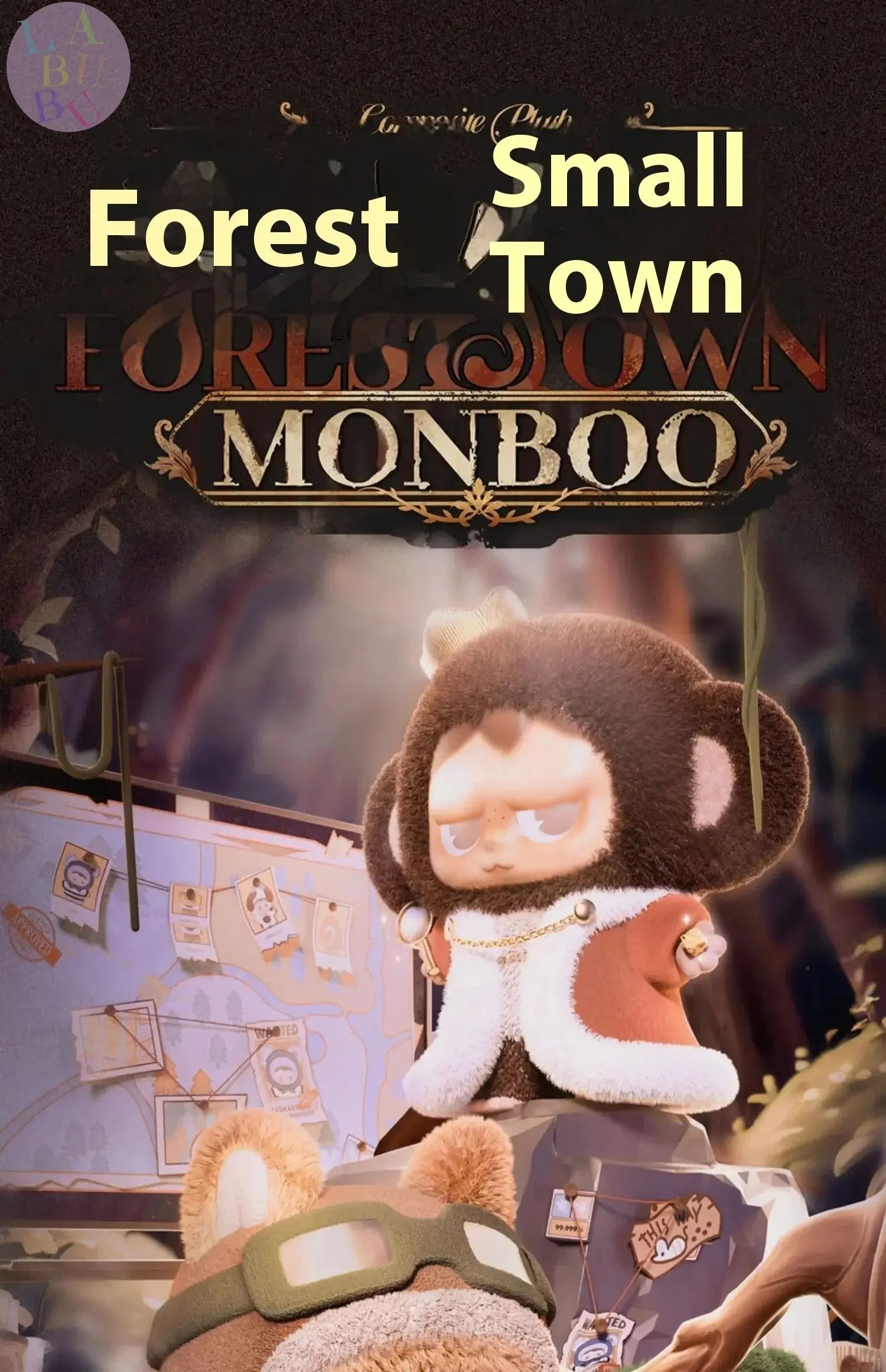 🌲✨ JABUBU – Pendentif Kawaii "Forest Town" en Boîte Mystère SiriuS
