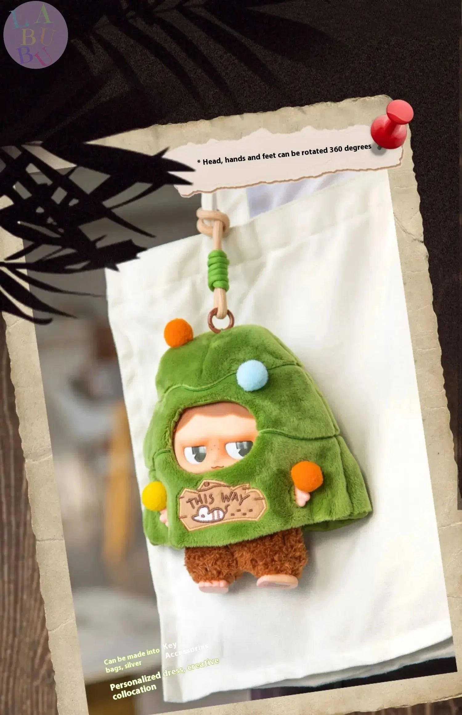 🌲✨ JABUBU – Pendentif Kawaii "Forest Town" en Boîte Mystère SiriuS