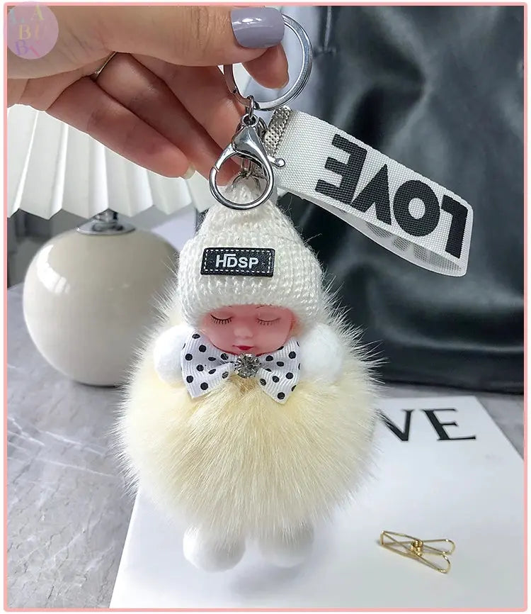🧸Labubu Flocon Élégant – Charme Doux & Signature Unique - SiriuS