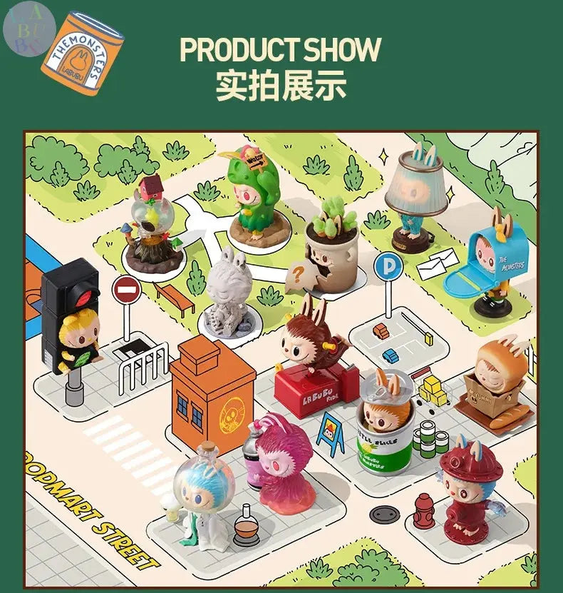 🎁 Labubu Monstres – Série Presque Cachée | Boîte Surprise Kawaii (12 Modèles Uniques) SiriuS