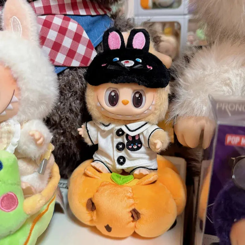 🎭 Labubu Vêtements V1 & V2 pour Figurines 17 cm – Costumes Festifs et Masques Mignons pour Célébrations Magiques SiriuS