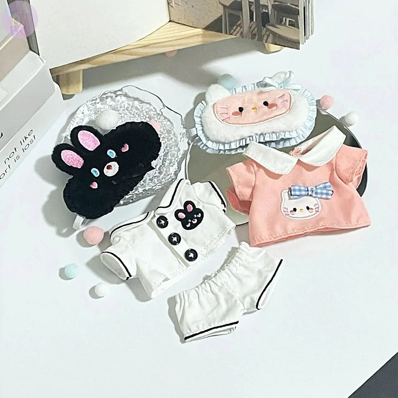 🎭 Labubu Vêtements V1 & V2 pour Figurines 17 cm – Costumes Festifs et Masques Mignons pour Célébrations Magiques SiriuS