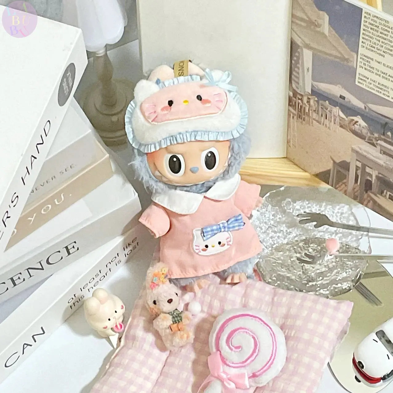🎭 Labubu Vêtements V1 & V2 pour Figurines 17 cm – Costumes Festifs et Masques Mignons pour Célébrations Magiques SiriuS