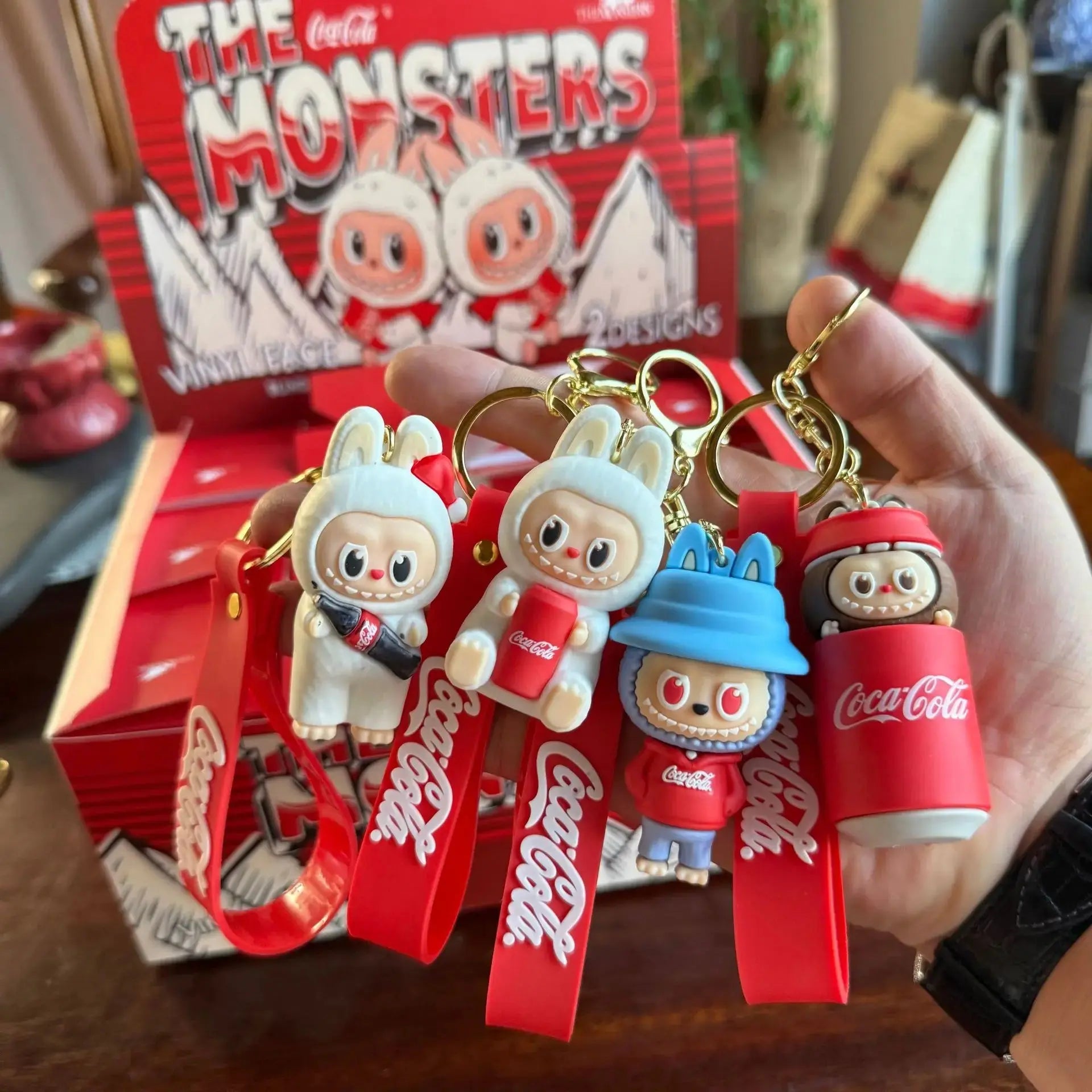 🎅 Labubu x Coca-Cola – Boîte Mystère Noël SiriuS