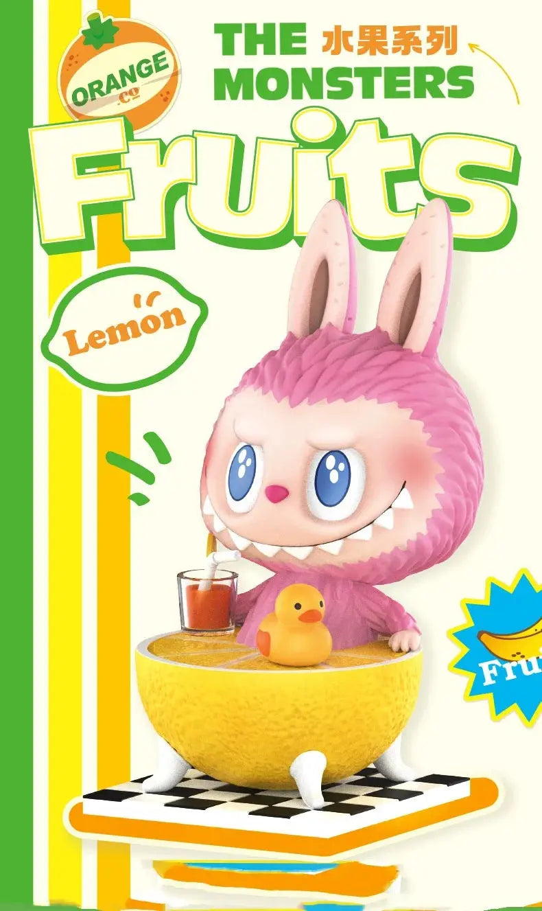 🍓 POP MART LABUBU – Boîte Mystère The Monsters Fruits Series (8 cm) SiriuS
