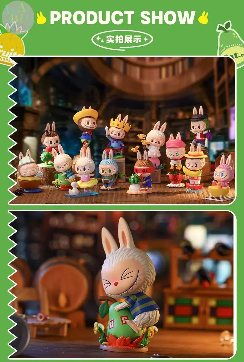 🍓 POP MART LABUBU – Boîte Mystère The Monsters Fruits Series (8 cm) SiriuS