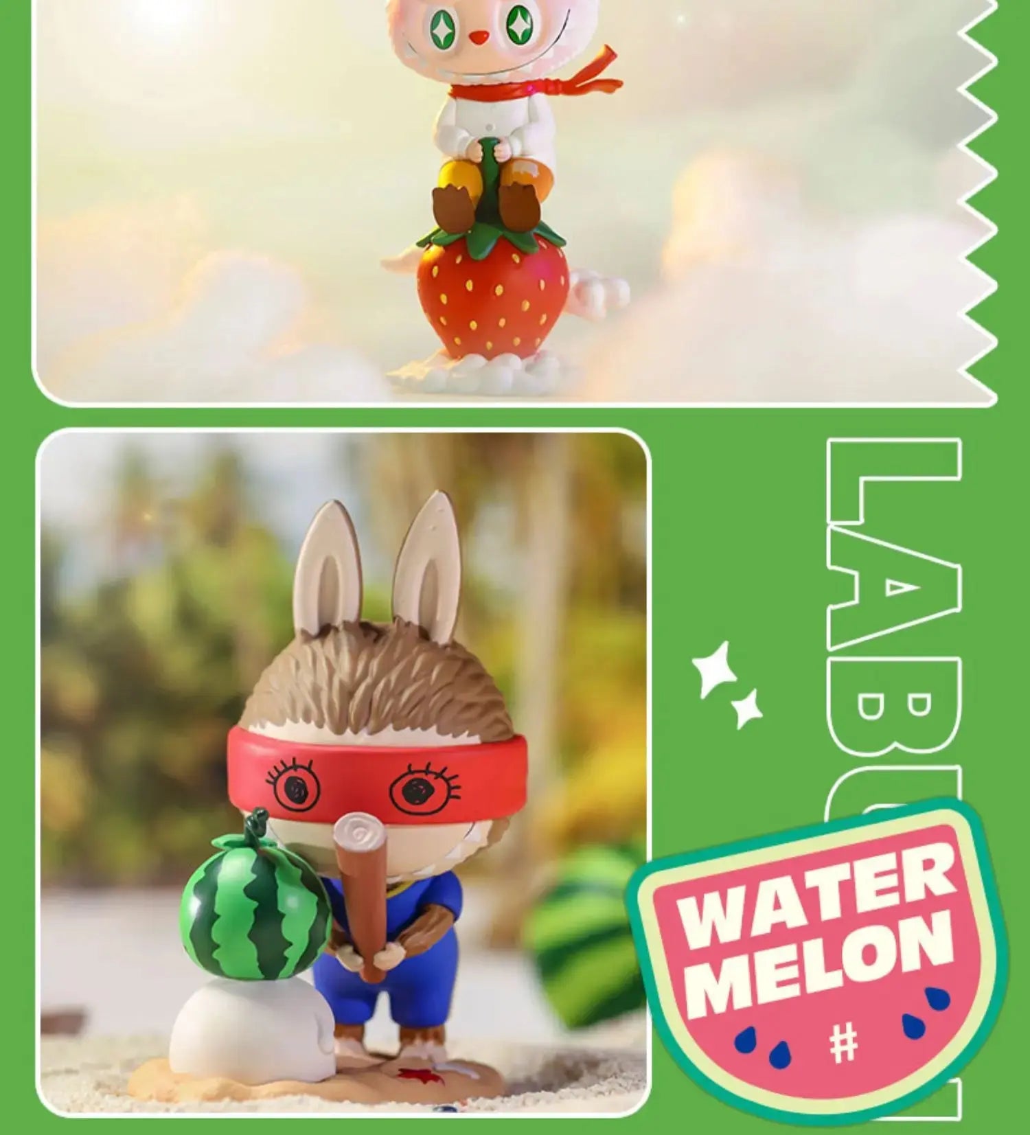 🍓 POP MART Labubu – The Monsters Fruit Series | Boîte Mystère Figurines Kawaii 9–10 cm | Collection Aléatoire Surprise SiriuS