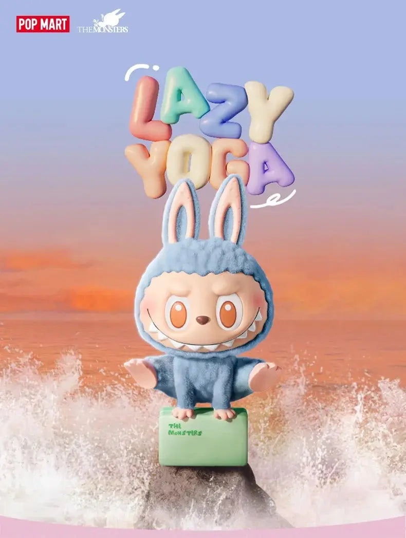 🧘♂️ Pop Mart Labubu – Figurine "Yoga Lazy SiriuS