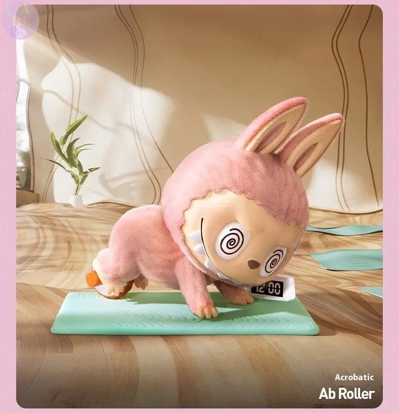 🧘♂️ Pop Mart Labubu – Figurine "Yoga Lazy SiriuS