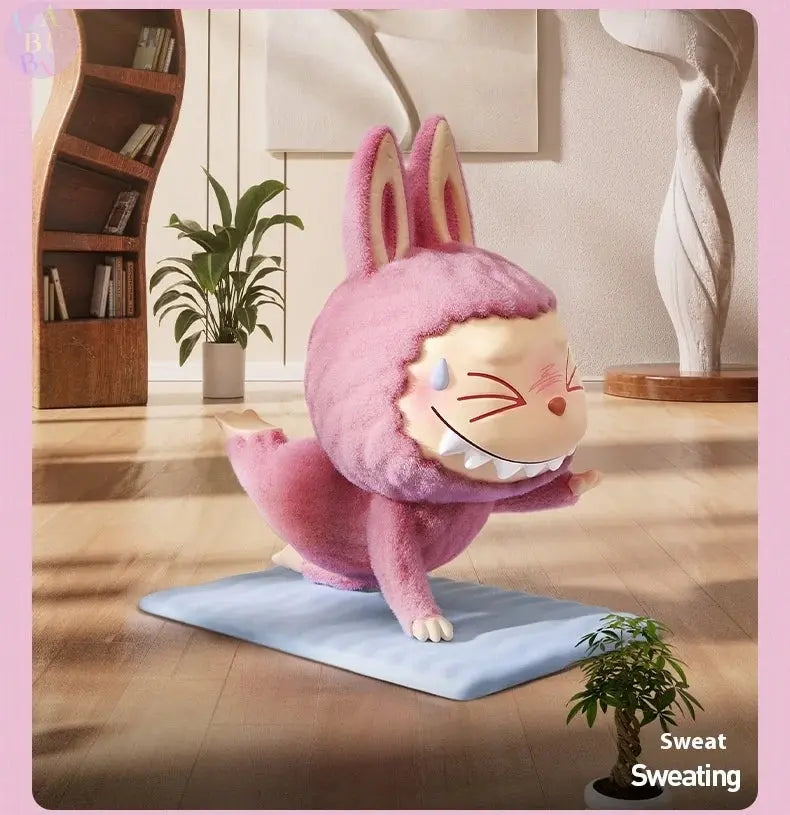 🧘♂️ Pop Mart Labubu – Figurine "Yoga Lazy SiriuS