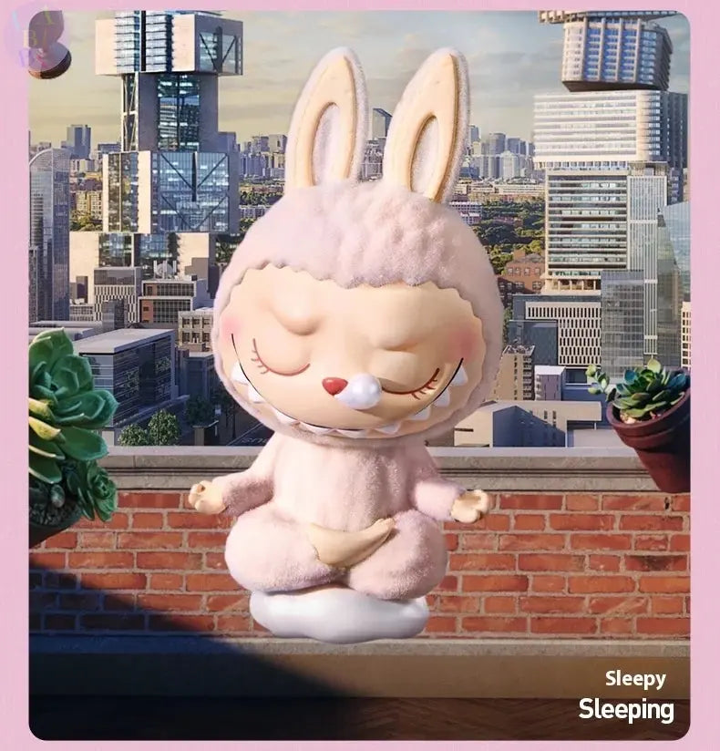 🧘♂️ Pop Mart Labubu – Figurine "Yoga Lazy SiriuS