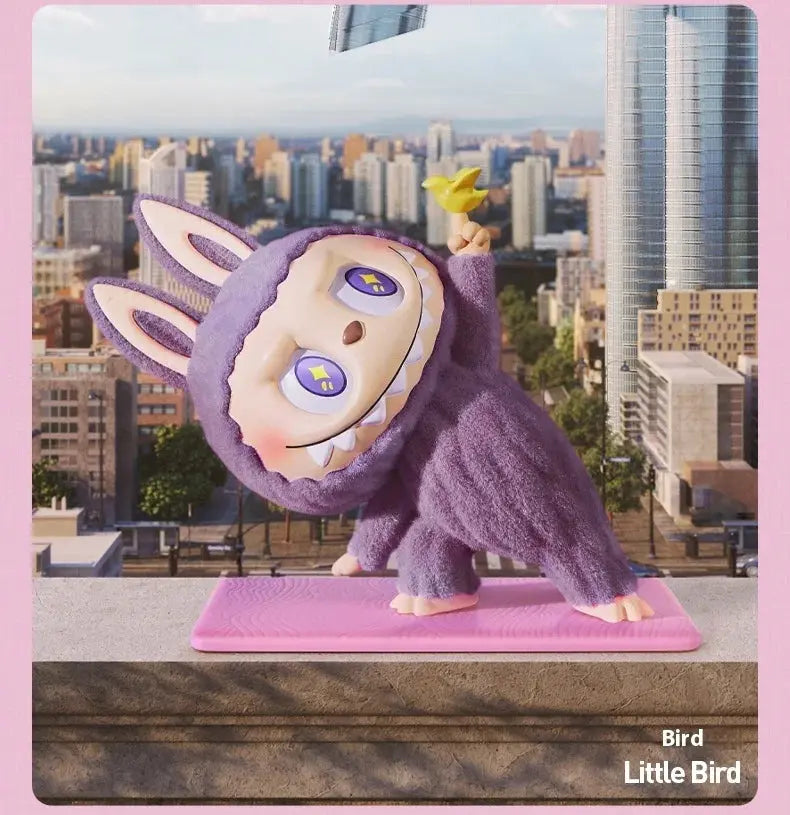 🧘♂️ Pop Mart Labubu – Figurine "Yoga Lazy SiriuS