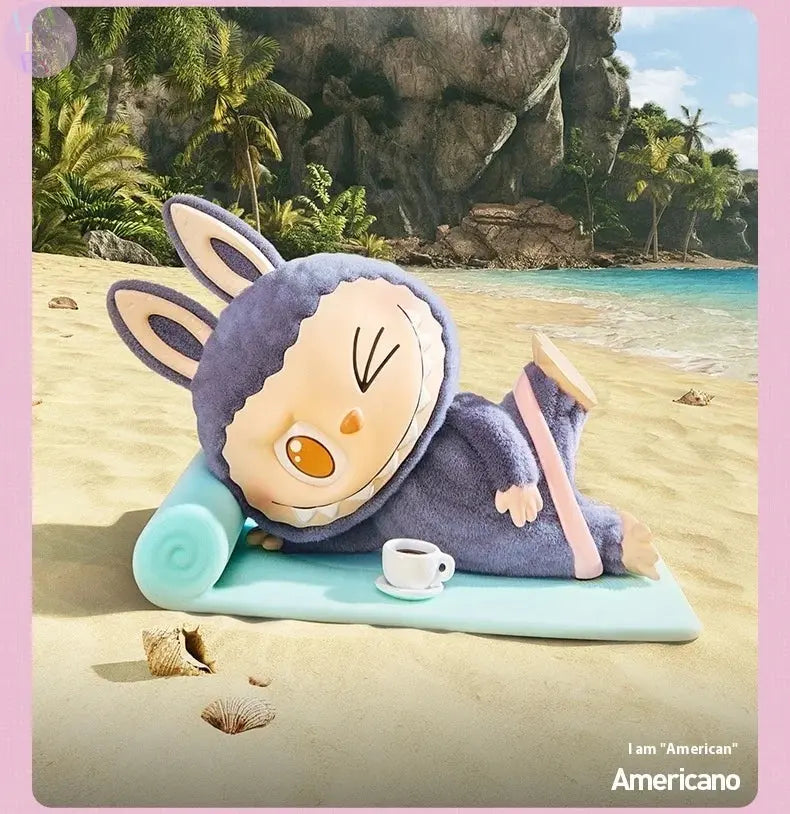 🧘♂️ Pop Mart Labubu – Figurine "Yoga Lazy SiriuS