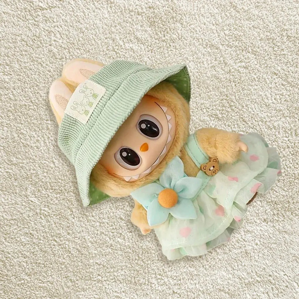 🎀Vêtements Labubu 17cm – Ensemble Kawaii pour Labubu 🎀 SiriuS