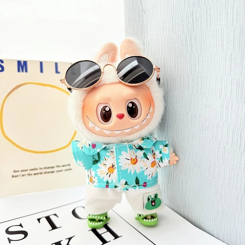 🌺 Ensemble de vêtements de luxe Hawaï pour Labubu V1/V2 – Vacances stylées au bout des doigts ! - SiriuS