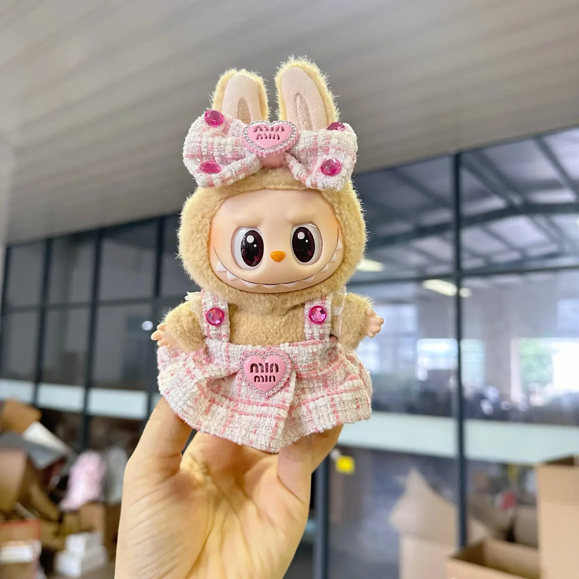 đ Accessoires VĂȘtements Mini PoupĂ©e LABUBU 17 cm â Ădition K-Pop Style EXO - SiriuS