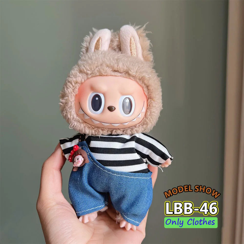 đ Jupe & Cape ĂlĂ©gante pour PoupĂ©e Labubu â Taille 17 cm - SiriuS