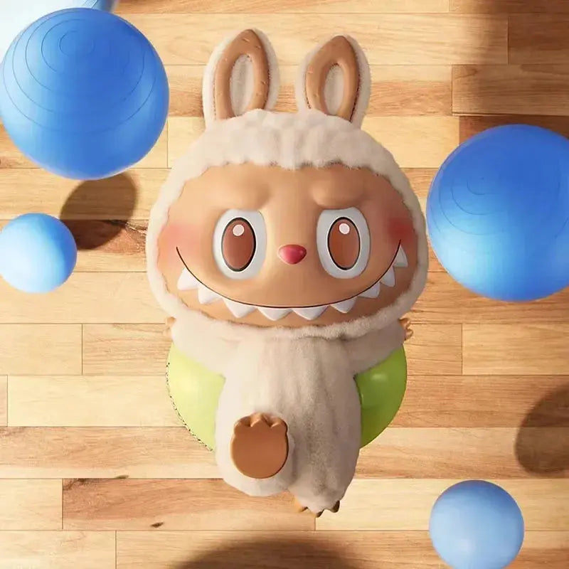 🧘 Figurine Labubu Lazy Yoga – Boîte Surprise Kawaii SiriuS