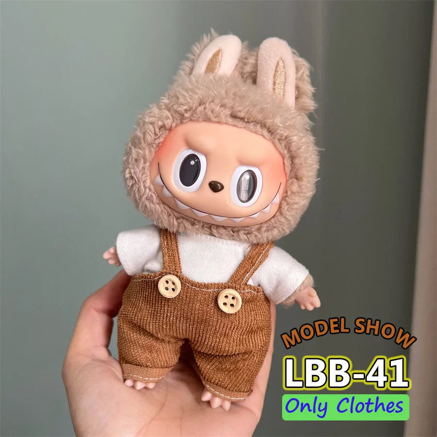 đ Jupe & Cape ĂlĂ©gante pour PoupĂ©e Labubu â Taille 17 cm - SiriuS