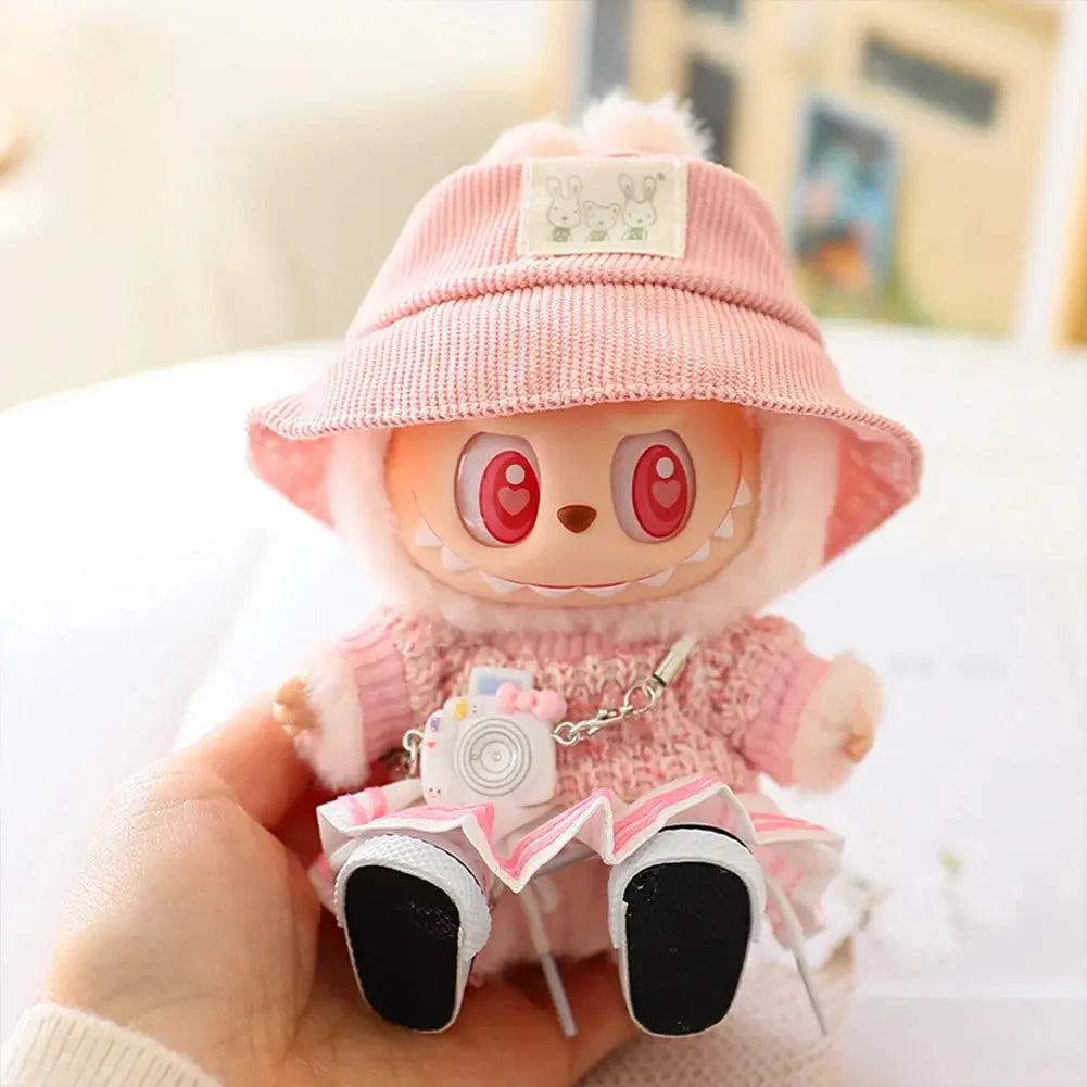 🎀Vêtements Labubu 17cm – Ensemble Kawaii pour Labubu 🎀 SiriuS