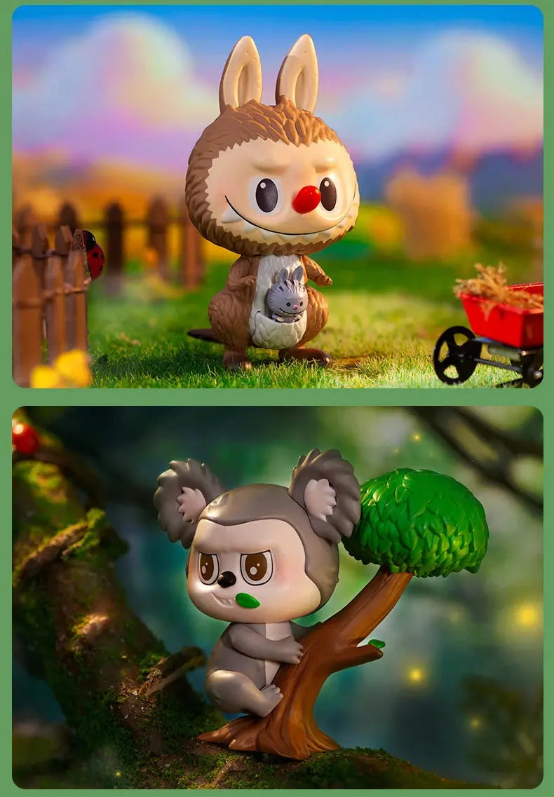 🦊 Labubu Monstre Animaux – Figurine Décorative & Cadeau Surprise SiriuS