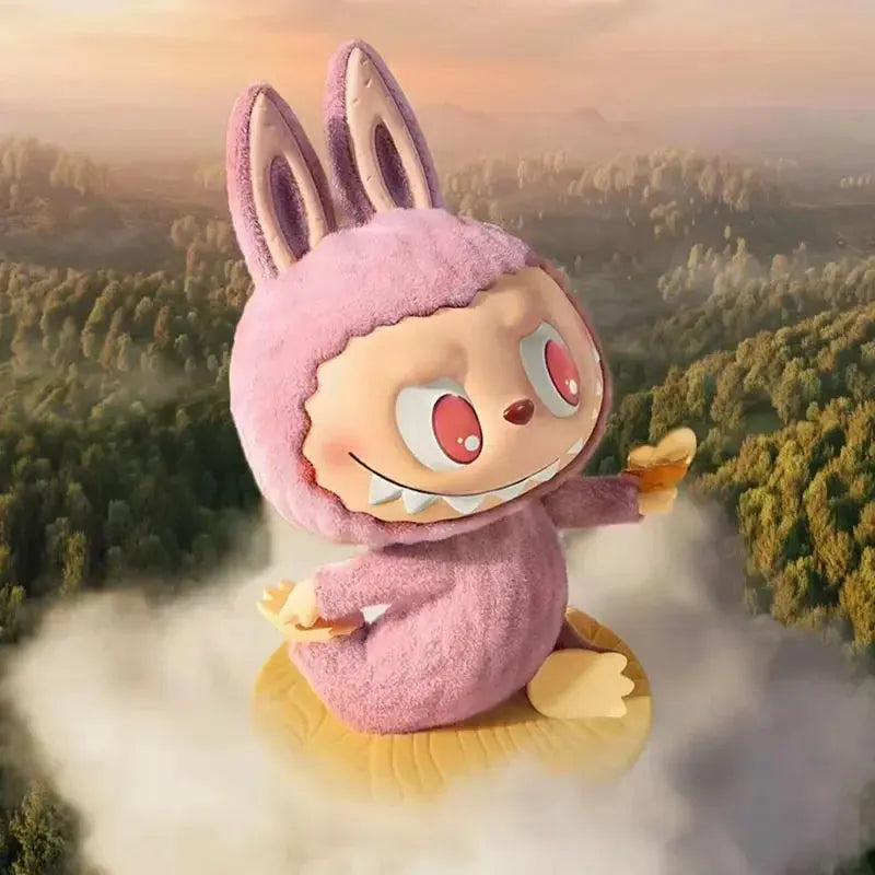 🧘 Figurine Labubu Lazy Yoga – Boîte Surprise Kawaii SiriuS