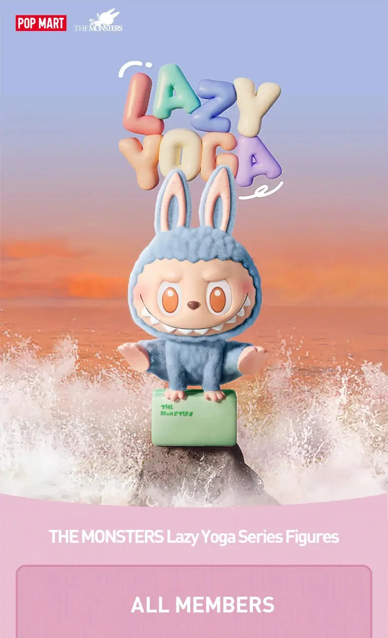 🧘♀️ LABUBU The Monsters – Série Yoga Paresseux SiriuS