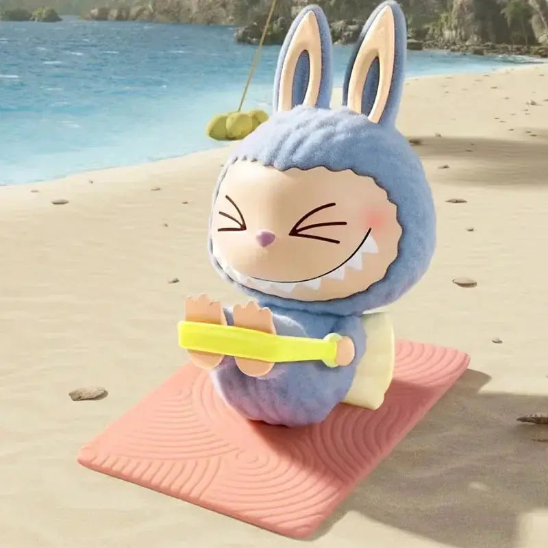 🧘 Figurine Labubu Lazy Yoga – Boîte Surprise Kawaii SiriuS