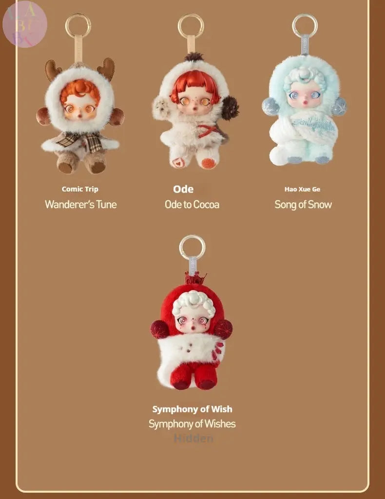❄️ SKULLPANDA - Hiver Enchanté : Poupée Pendentif de Collection - SiriuS