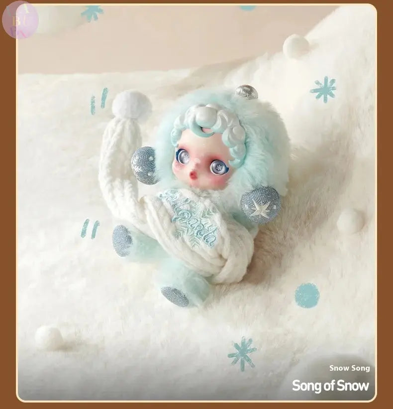 ❄️ SKULLPANDA - Hiver Enchanté : Poupée Pendentif de Collection - SiriuS