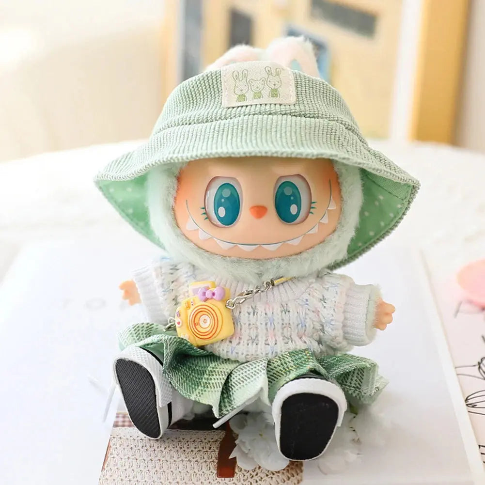 🎀Vêtements Labubu 17cm – Ensemble Kawaii pour Labubu 🎀 SiriuS
