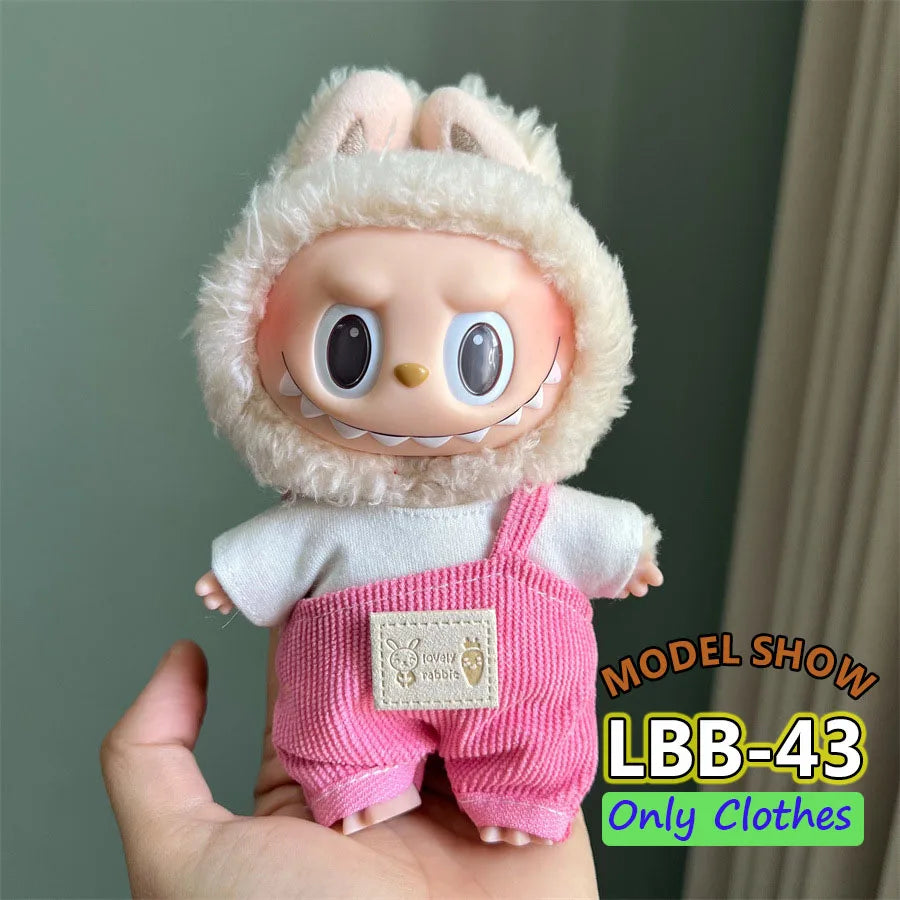 đ Jupe & Cape ĂlĂ©gante pour PoupĂ©e Labubu â Taille 17 cm - SiriuS