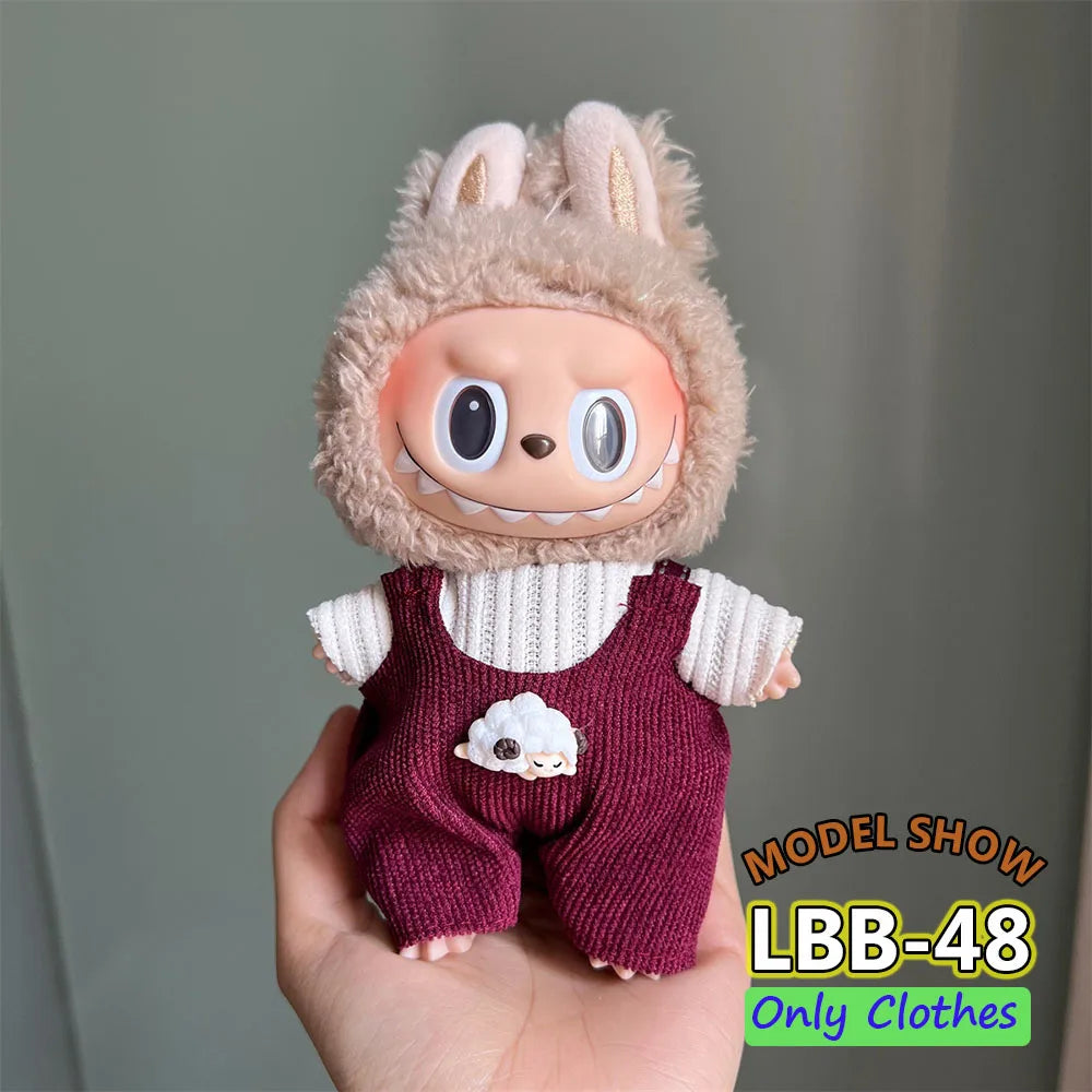 đ Jupe & Cape ĂlĂ©gante pour PoupĂ©e Labubu â Taille 17 cm - SiriuS