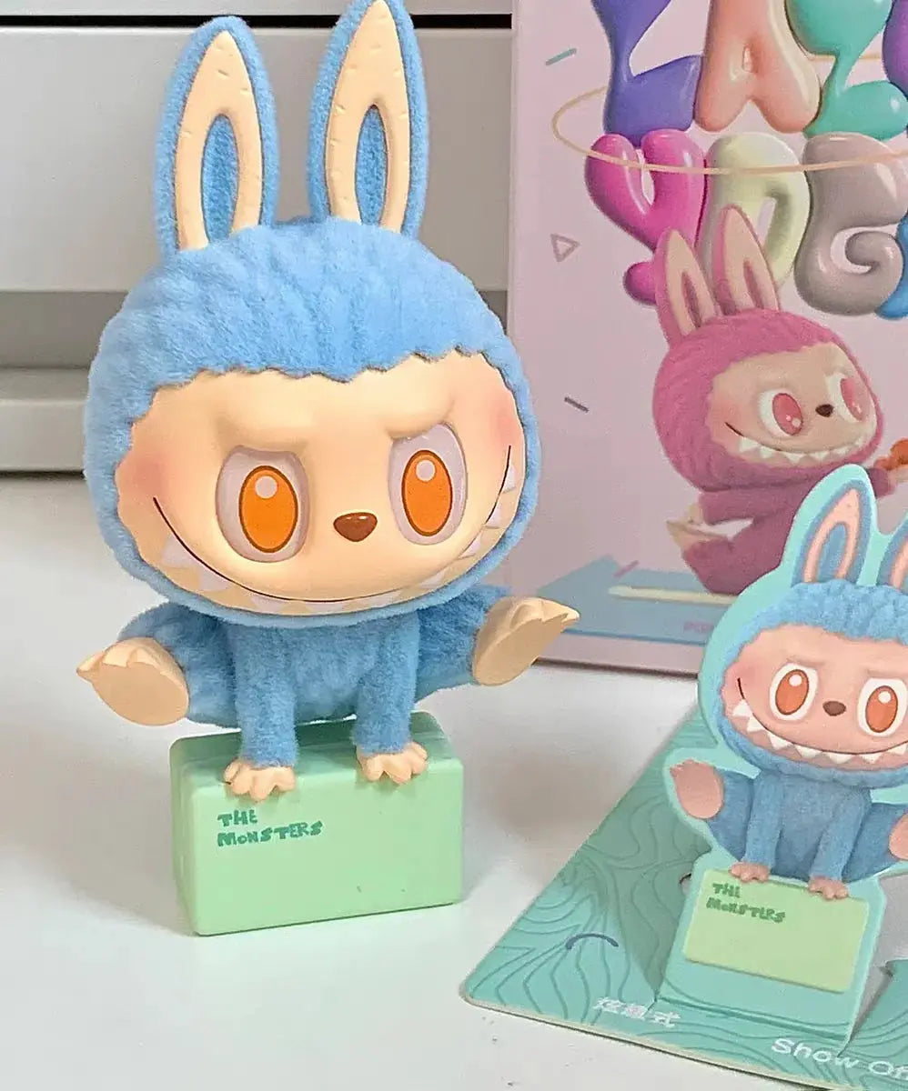 🧘 Figurine Labubu Lazy Yoga – Boîte Surprise Kawaii SiriuS