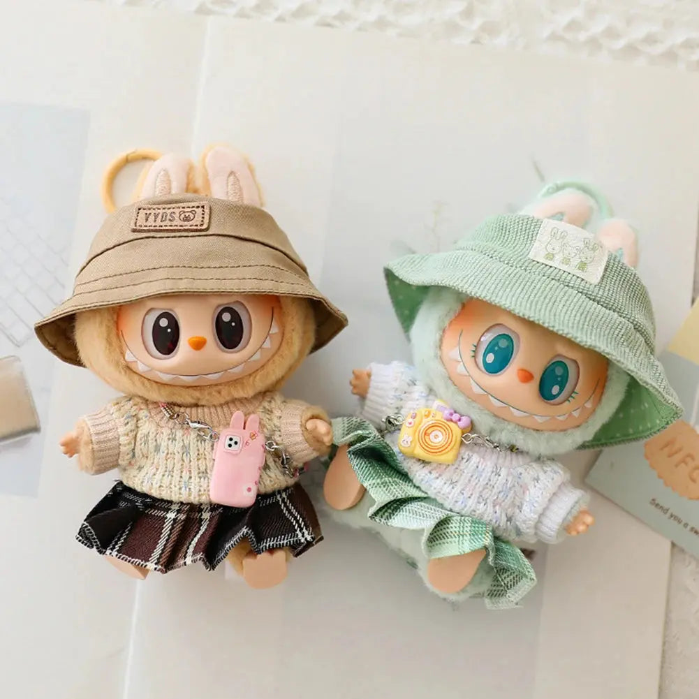 🎀Vêtements Labubu 17cm – Ensemble Kawaii pour Labubu 🎀 SiriuS