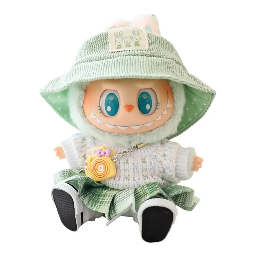 🎀Vêtements Labubu 17cm – Ensemble Kawaii pour Labubu 🎀 SiriuS